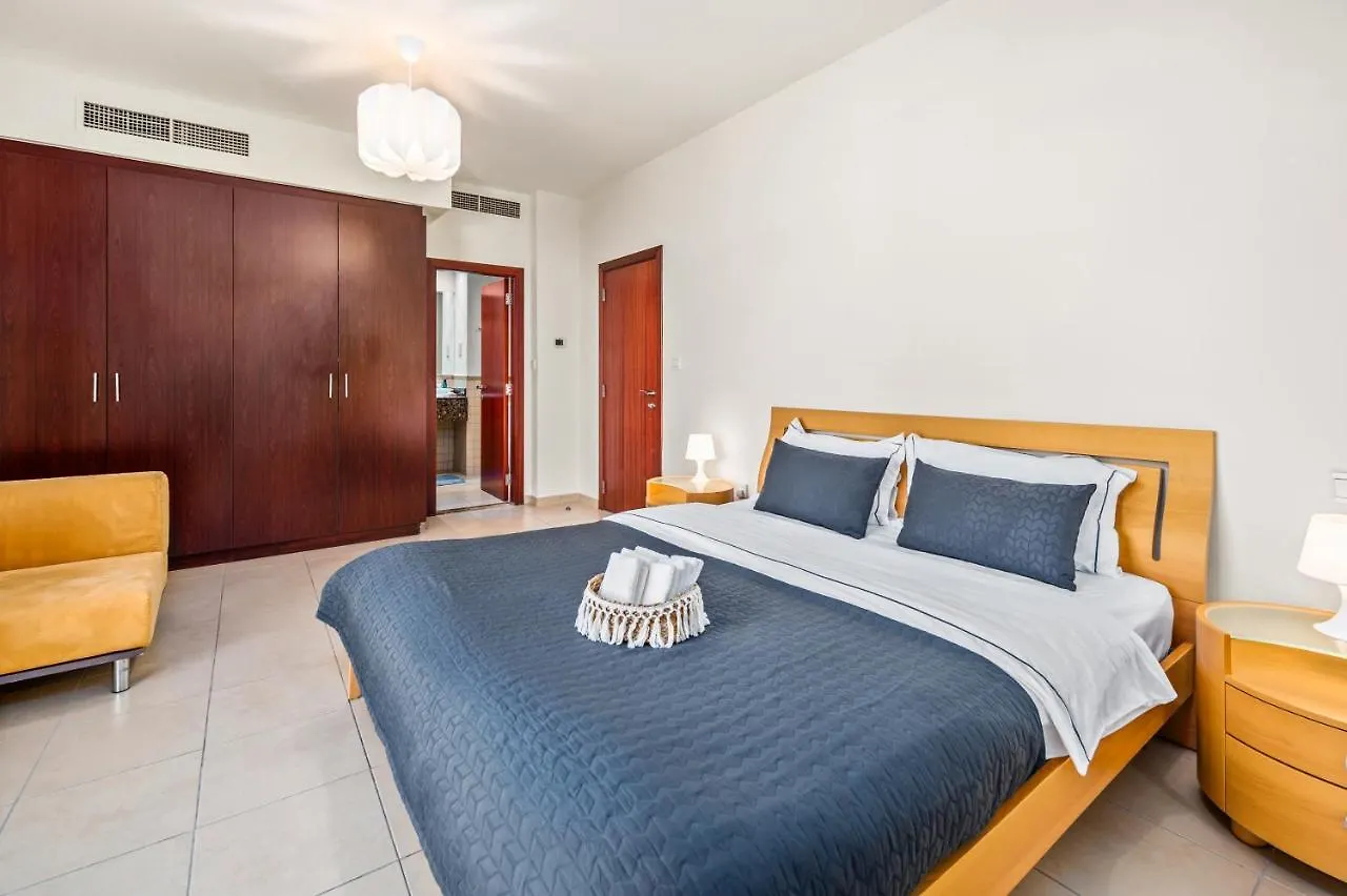 Lovely 2-Bed Condo In Jbr - 5 Mins From Beach - Palm View! Dubai Förenade Arabemiraten
