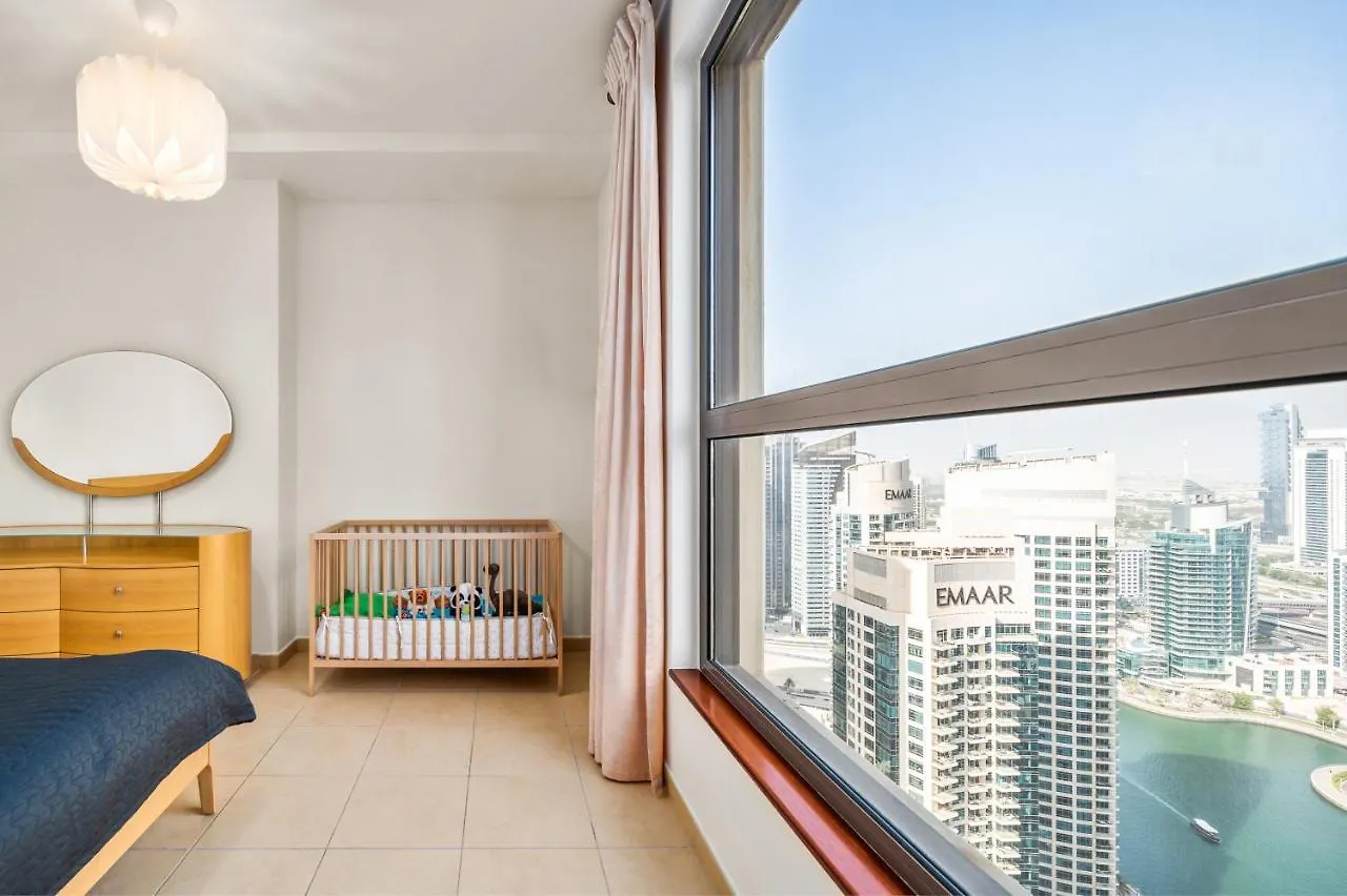 Lovely 2-Bed Condo In Jbr - 5 Mins From Beach - Palm View! Дубай Апартаменты